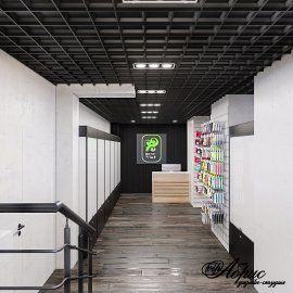 Дизайн интерьера магазина &amp;quot;Вкус и Пар&amp;quot;